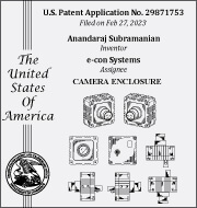 IP 67 Design patent - CAMERA ENCLOSURE