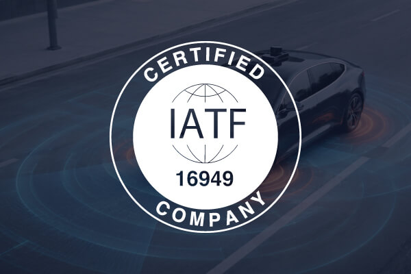 e-con Systems IATF 16949 certification automotive quality management