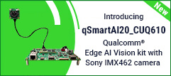 qSmartAI20_CUQ610 - Qualcomm® Edge AI Visionキット