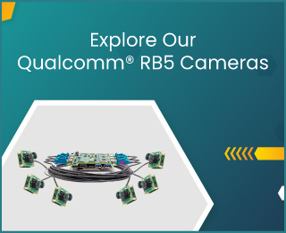 Qualcomm® RB5 Kameras