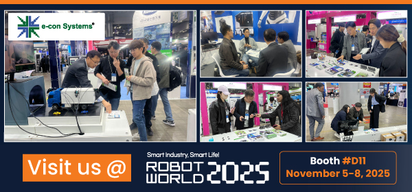  e-con Systems® Showcased Advanced Vision Solutions for Robotics and Automation at Robot World 2025