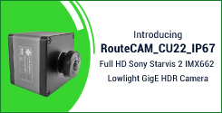 RouteCAM_CU22_IP67 - Outdoor Lowlight GigE HDR Camera