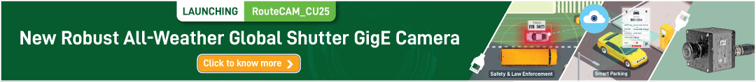 RouteCAM_CU25_IP67 - AR0234CS Global Shutter Full HD GigE Camera