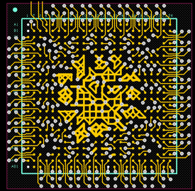 BGA FANOUT Routing