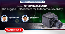 STURDeCAM31 - 自律移動のための堅牢なHDR カメラをご紹介します