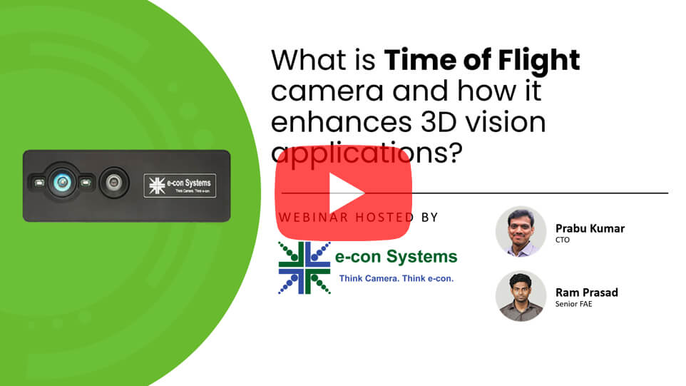 What is Time of Flight camera and how it enhances 3D vision applications