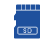SD Card (Up to 256GB)