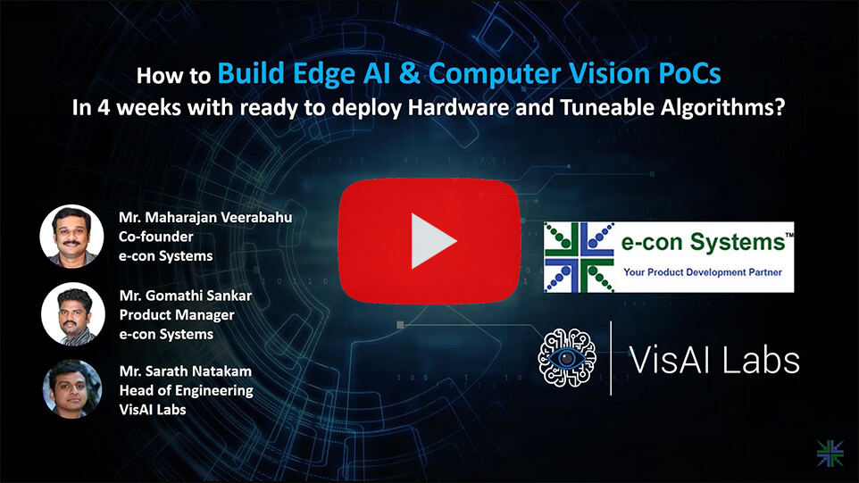 how to build edge ai and computer vision pocs in four weeks